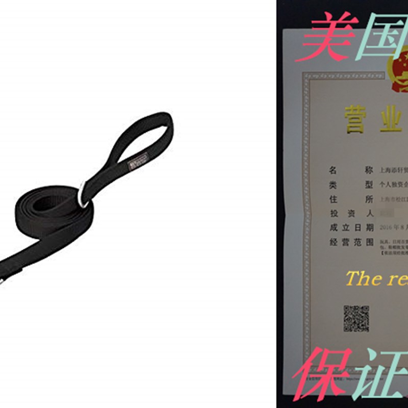 Terrain D.O.G. Nylon Double-Ply Dog Leash