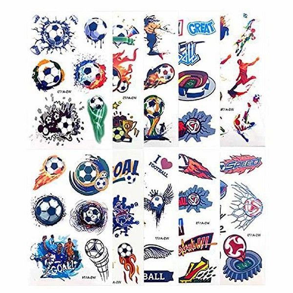 Soccer Game Party Favors Set Football Keychain Soccer Theme