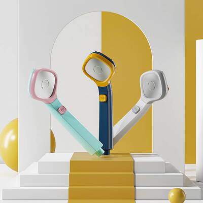 4 Modes Bath Shower Filter Adjustable Jetting Shower Head