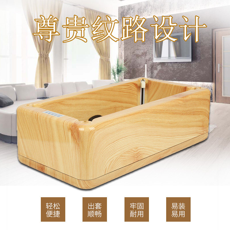 极速全自动鞋套机仿实木纹家用套鞋机钢机芯家用全自动鞋套机卡通