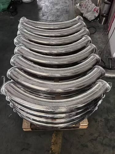 304/316卫生级镜面焊接快装大弯1D到10D大弯管6D4D10D弯头可定制