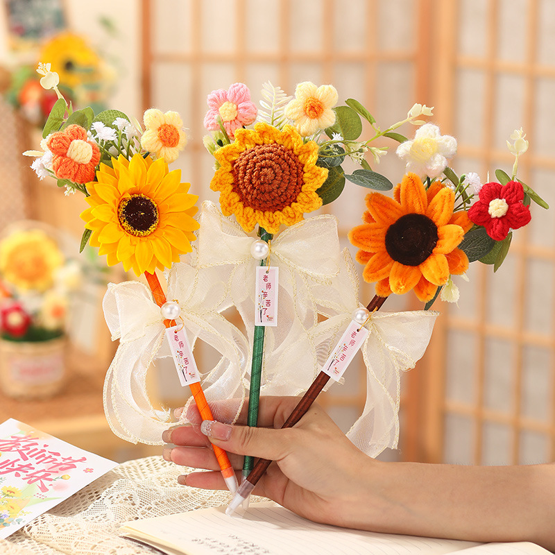 2025新款教师节礼物向日葵花束笔