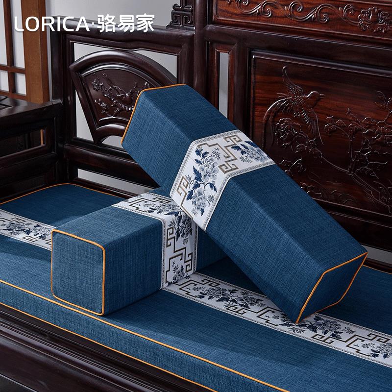 骆易家中式扶手枕红木沙发扶手软包加装靠垫方形枕头抱枕海绵靠枕