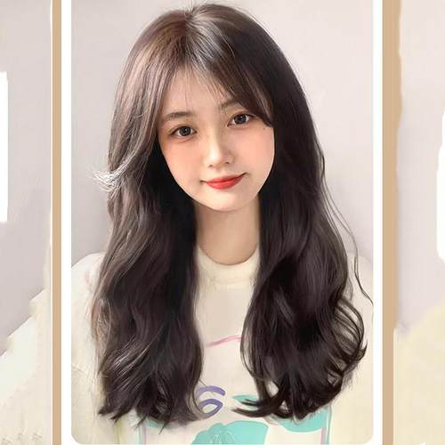 假发女长发全头套式自然彷真全真人发大波浪长卷发无痕整顶假发套