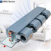 卧式 隐藏式 风机盘管中央空调散热器水系统冷暖静音博木水空调盘管