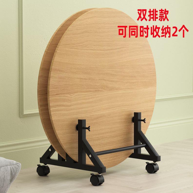 金属桌面底座支架圆桌展示架落地式盘旋转圆形钢化玻璃收纳架餐桌