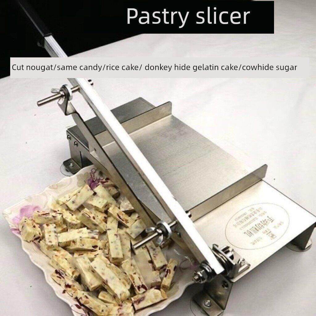手动蛋糕切割机驴皮明胶蛋糕固体元糊牛轧糖芝麻糖雪花蛋糕年糕不