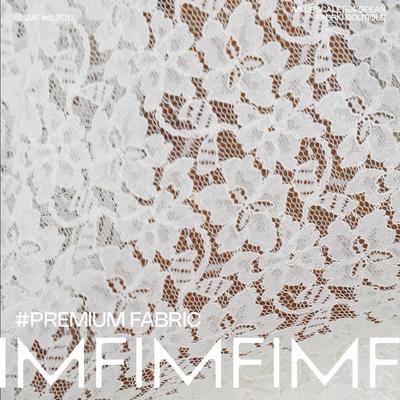 Dvf仓库纯白色蕾丝面料优雅高贵的服装面料宽度110cm