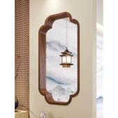 宋式 美学格栅小轩窗复古风实木玄关隔断造景茶室屏风宋式 海棠花窗