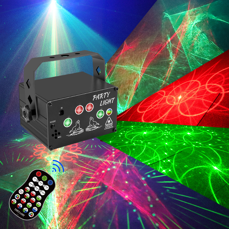 梦幻极光镭射激光灯节日氛围彩灯