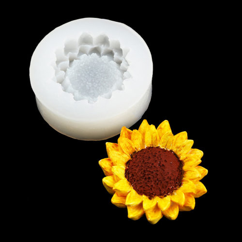 大雏菊太阳花立体硅胶模具手工