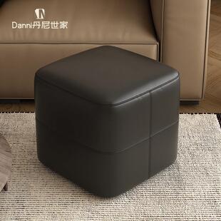 矮凳客厅实木茶几凳子沙发凳换鞋凳门口家用轻奢高级感化妆凳凳子