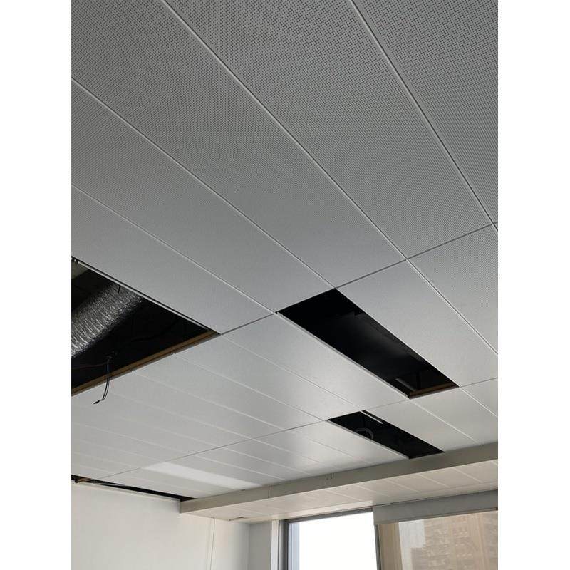 扣板模块工程集成吊顶穿孔铝扣板300/400x1200微孔满孔长条办公室