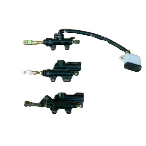 适用国产公路赛地平线S款R2R3北极光小忍者350摩托车后刹车泵总泵