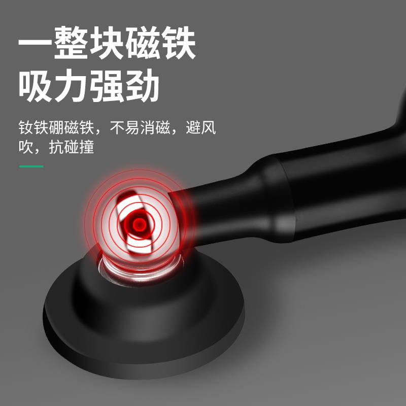 门吸免打孔门挡器门后防撞神器大门入户门碰硅胶门阻缓冲门顶加长