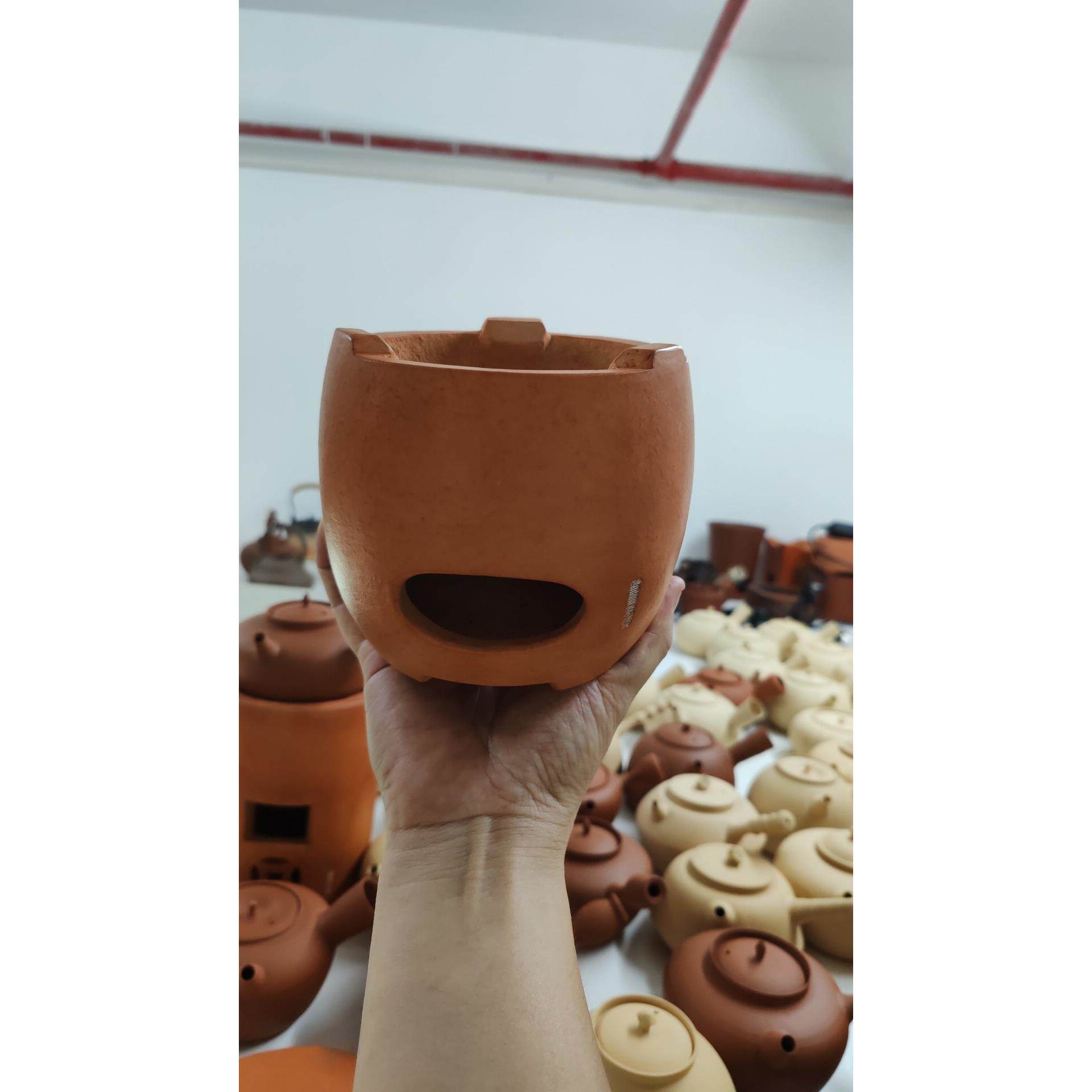 童文宋副榜炉闽西潮汕手工炭炉红泥小火炉工夫泡茶炉橄榄碳烤炉砂