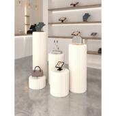 多功能商场橱窗商用展台展示台中岛流水台折叠落地产品陈列展示架