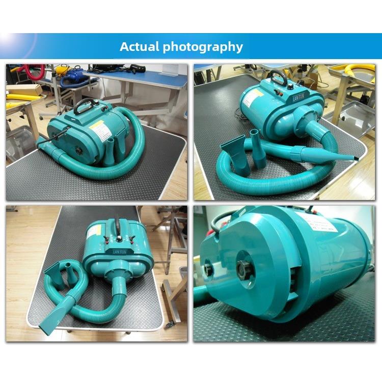 蓝海豚双电机宠物吹水器大狗大功率静音吹毛器