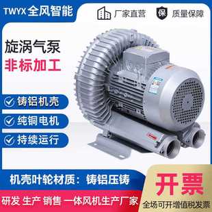 2单叶轮旋涡气泵550W全风高压风机厂家 31D 1高压风机RB 33D