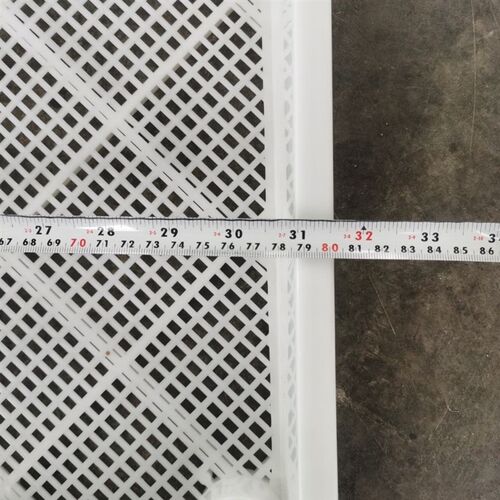 热销长108cm*宽80cm*边高6cm蚕筐蚕匾簸箕孔距4mm*6mm