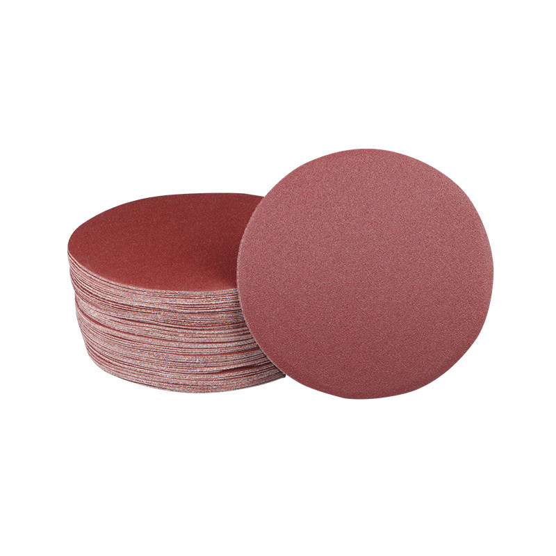 热销老漆匠7寸9寸圆盘砂纸片植绒圆盘打磨机砂纸角磨机抛W光打磨