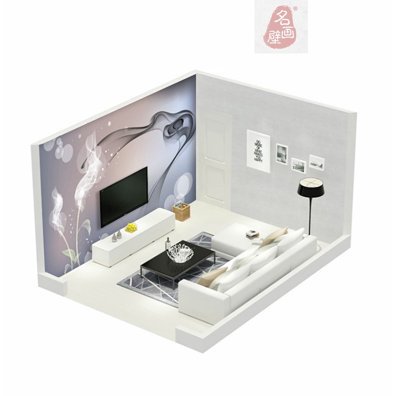 热销8d电视背景墙壁纸简约现代5d立体壁画3d客厅装饰墙纸大气无缝