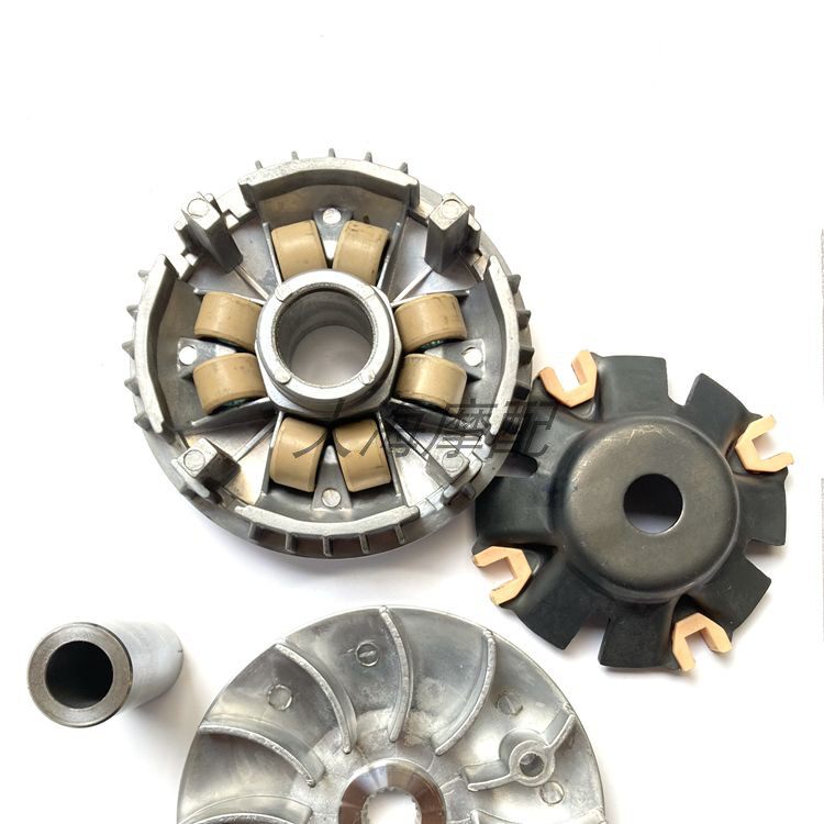 热销踏板摩托车改装配件GY6 125 150主动轮前皮带轮驱动盘离合器8