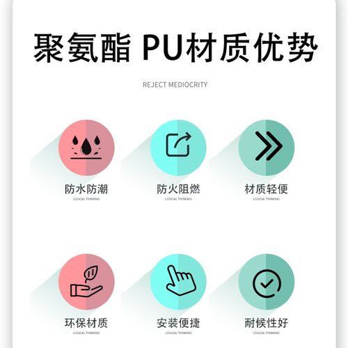 热销轻质pu九宫格背景墙水泥构件网红空心砖门头装饰隔断PU石皮蘑