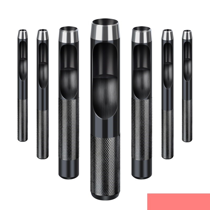 热销皮带钢冲子打孔器工具空心圆柱打眼冲针冲头模具冲孔神器铳子