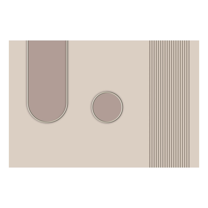 热销壁纸3d立体现代简约轻奢格栅电视背景墙壁布客厅壁纸卧室墙布