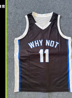 美式篮球服定制球衣队服比赛训练服套装男EYBL联赛数码印号WHYNOT