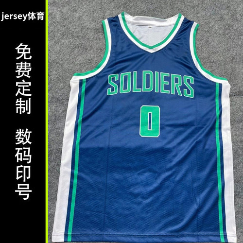 美高EYBL联赛比赛服印字印号定制