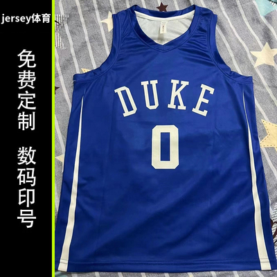 麦凯恩魔仙哥杜克大学美式球衣
