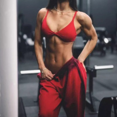 TT WOLVES独家!水洗扎染女士超轻薄休闲健身运动宽松短袖卫裤套装