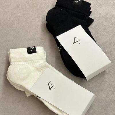 TT WOLVES独家!鲨鱼男女同款低帮运动健身超舒适柔软无缝短袜W8