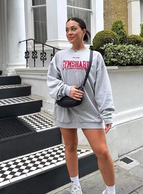 TT WOLVES独家!定织全棉水洗轻抓毛男女同款套头圆领运动卫衣S3