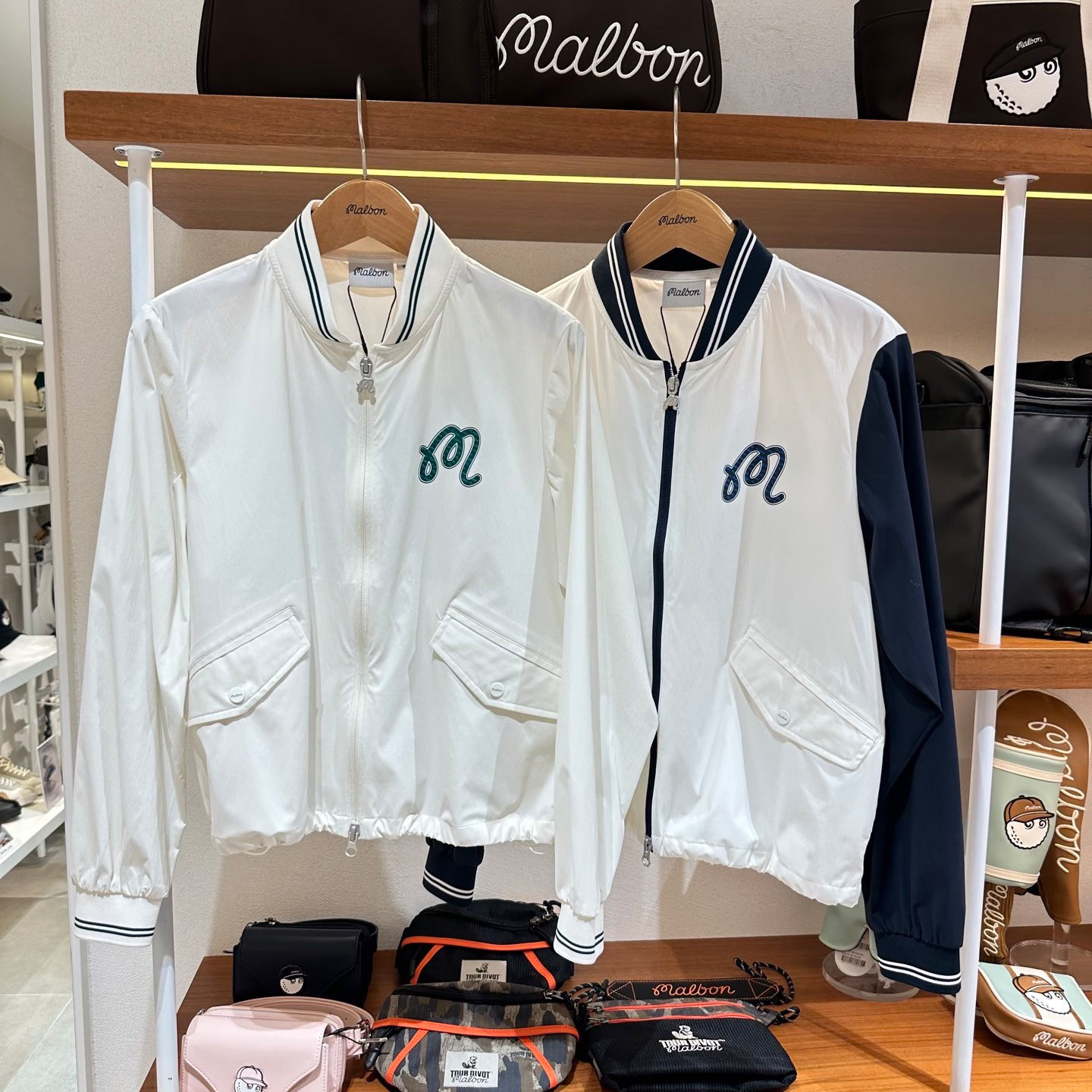韩国MALBON高尔夫球服外套棒球服