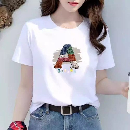 MY PAUL官方正品夏季情侣纯棉短袖26新款T恤男女潮流圆领短袖儿童