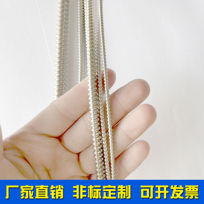 热销304不锈钢包塑金属穿线软管电线缆监控光纤防鼠波纹管耐高温