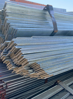 热销扁铁冷轧扁铁条镀锌扁钢40x4热镀锌扁铁50*5接地母线60*6避雷