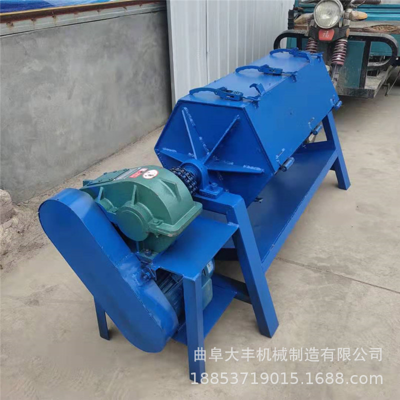 汽车配件批量除油锈六角滚筒抛光机 金属零件翻新机 铁件除锈设备