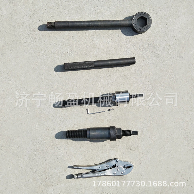 手动管子取出器带拔头割刀