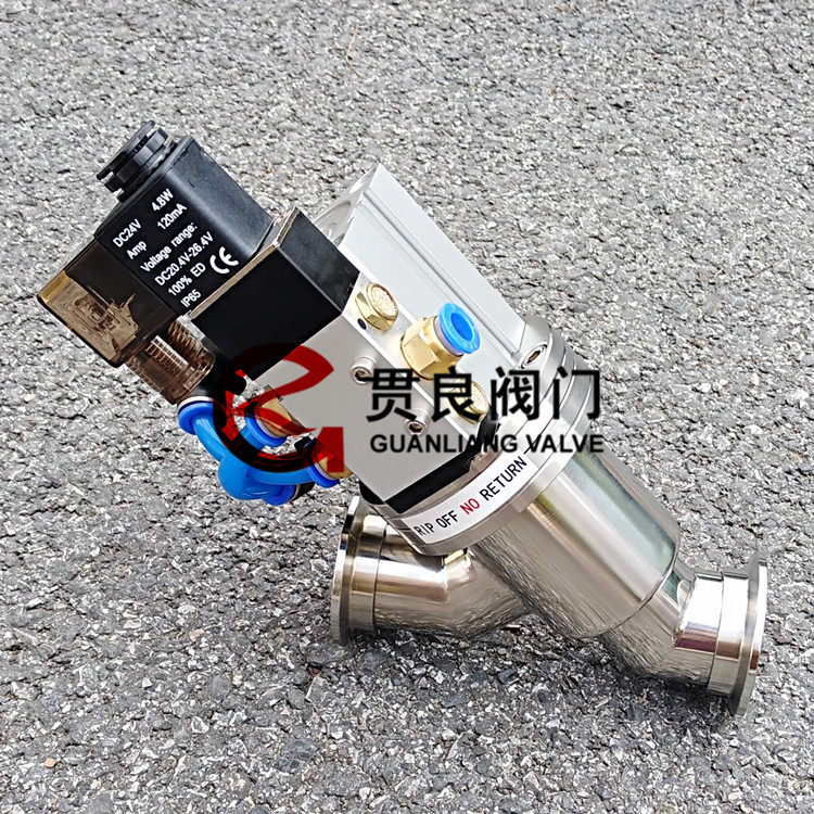 高真空气动Y型挡板阀GDQ-J16/25/40/50KF 不锈钢波纹管密封挡板阀