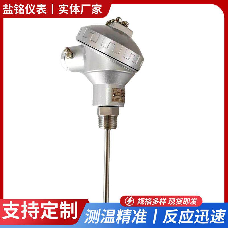 供应WZPB-231/WZPK-236一体化热电阻管道温度探头4分牙4-20ma