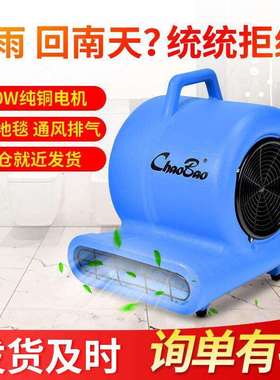 超宝CB900地面吹干机大功率吹风机酒店地毯烘干机商用工业鼓风机