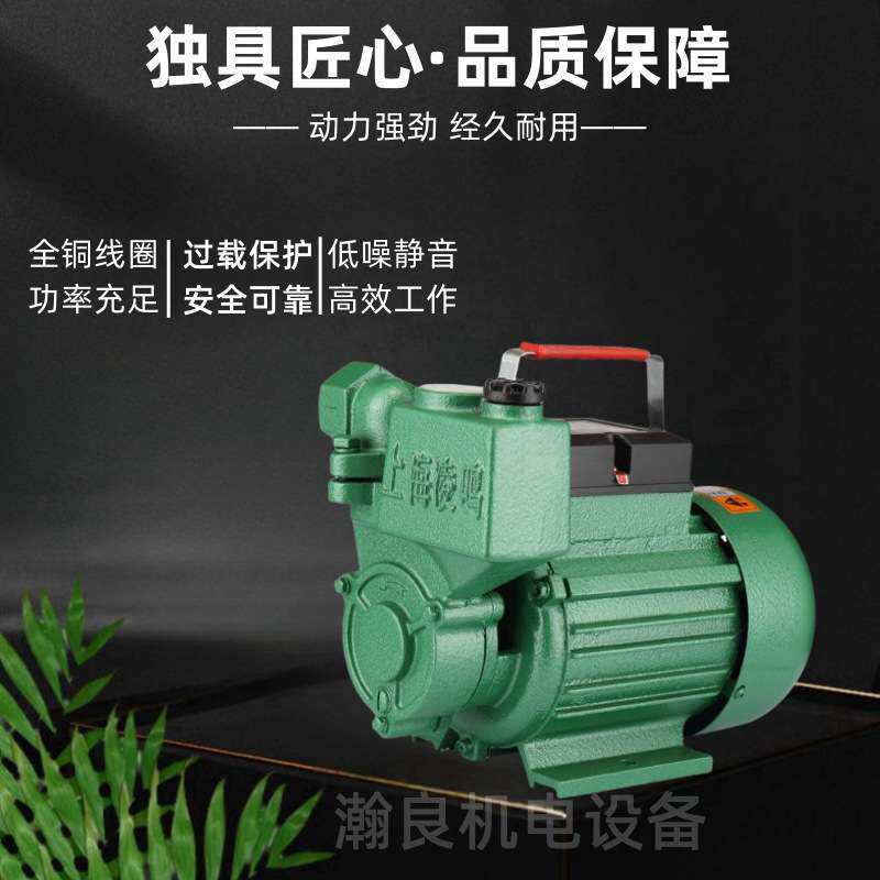 上海凌鸣WZB高压自吸泵铜线自来水增压泵水井抽水泵220V自吸泵
