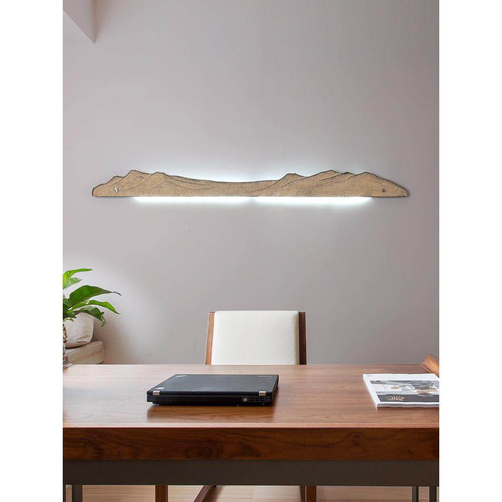 艺术灯新中式镜前灯简约复古卫生间梳妆台壁灯具创意仿古浴室装饰