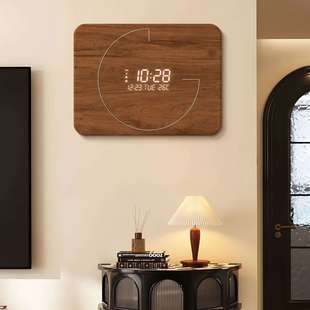 原木风电表箱装饰画简约大气配电箱遮挡盖板多媒体弱电箱遮丑挂画