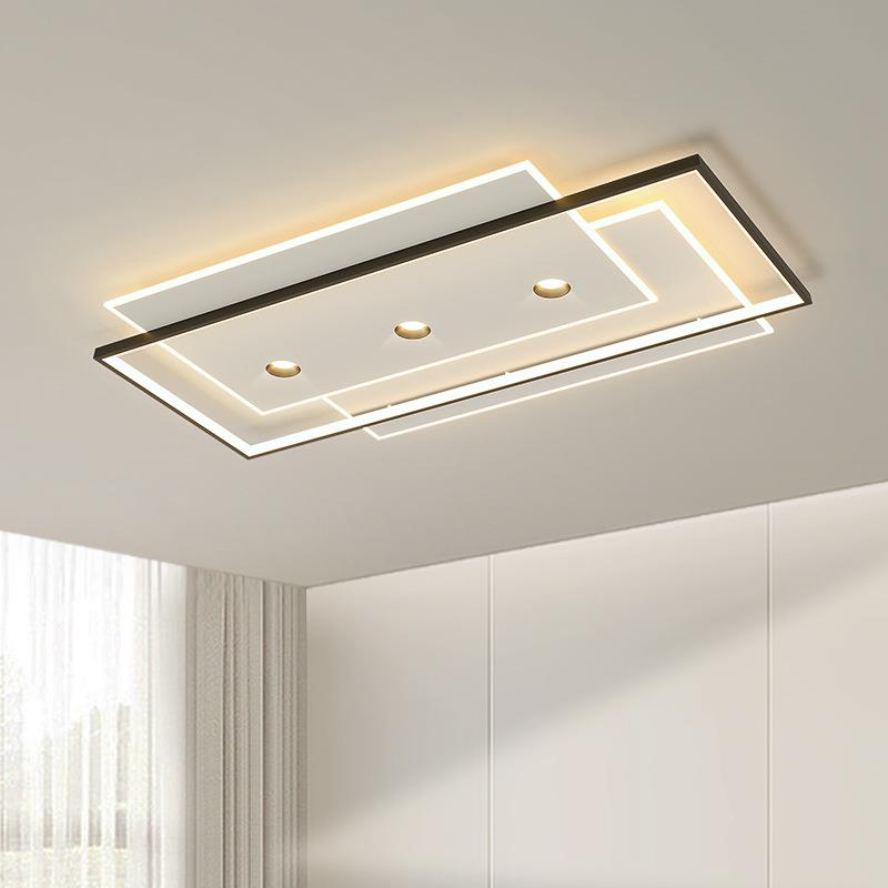 家用全光谱护眼LED客厅灯长方形现代简约大气卧室餐厅全屋吸顶灯
