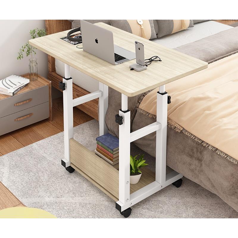 床边桌可移动简约小桌子卧室家用学生书桌简易升降宿舍懒人电城环
